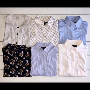 Banana Republic Button Downs- size S, 6 & 8